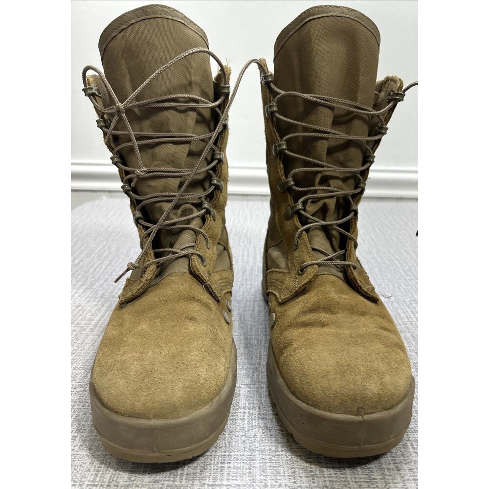 Vibram Military Boots/Tan Hot Weather Army Combat Size 10R